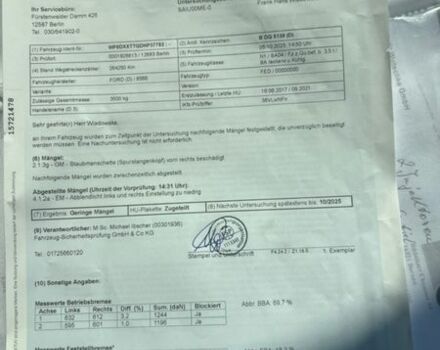 Белый Форд Транзит, объемом двигателя 2 л и пробегом 326 тыс. км за 18400 $, фото 37 на Automoto.ua