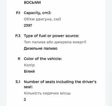 Белый Форд Транзит, объемом двигателя 2.4 л и пробегом 600 тыс. км за 5800 $, фото 19 на Automoto.ua