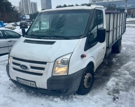 Білий Форд Транзит, об'ємом двигуна 2.2 л та пробігом 350 тис. км за 16200 $, фото 3 на Automoto.ua