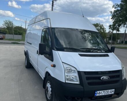 Белый Форд Транзит, объемом двигателя 2.4 л и пробегом 470 тыс. км за 8000 $, фото 2 на Automoto.ua