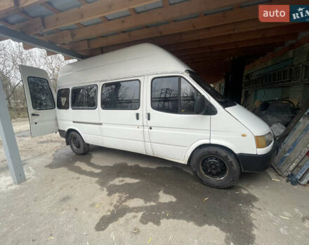 Белый Форд Транзит, объемом двигателя 2.5 л и пробегом 280 тыс. км за 3500 $, фото 1 на Automoto.ua