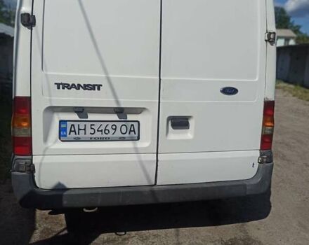 Белый Форд Транзит, объемом двигателя 2 л и пробегом 100 тыс. км за 5800 $, фото 1 на Automoto.ua
