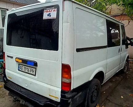 Белый Форд Транзит, объемом двигателя 20 л и пробегом 334 тыс. км за 4500 $, фото 1 на Automoto.ua