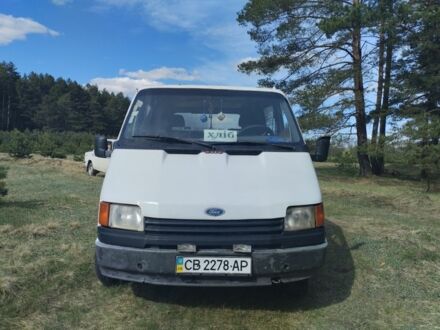 Белый Форд Транзит, объемом двигателя 2 л и пробегом 2 тыс. км за 1800 $, фото 1 на Automoto.ua