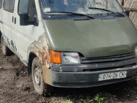 Белый Форд Транзит, объемом двигателя 2.5 л и пробегом 2 тыс. км за 850 $, фото 1 на Automoto.ua