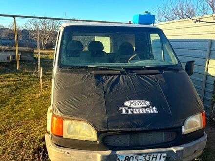 Білий Форд Транзит, об'ємом двигуна 2 л та пробігом 200 тис. км за 1200 $, фото 1 на Automoto.ua