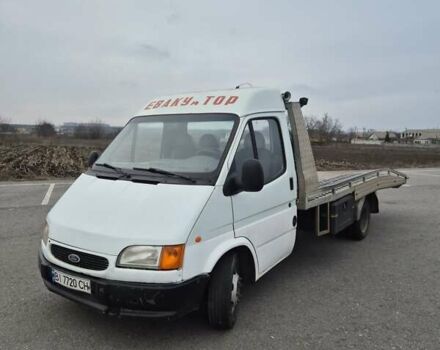 Белый Форд Транзит, объемом двигателя 2.5 л и пробегом 407 тыс. км за 9500 $, фото 1 на Automoto.ua