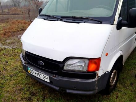 Белый Форд Транзит, объемом двигателя 2.5 л и пробегом 300 тыс. км за 1500 $, фото 1 на Automoto.ua