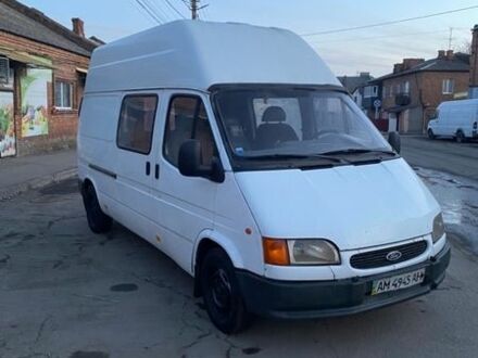 Білий Форд Транзит, об'ємом двигуна 2.5 л та пробігом 488 тис. км за 2500 $, фото 1 на Automoto.ua