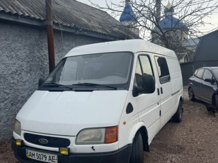 Білий Форд Транзит, об'ємом двигуна 2.5 л та пробігом 295 тис. км за 3800 $, фото 1 на Automoto.ua