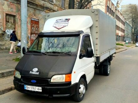 Белый Форд Транзит, объемом двигателя 2.5 л и пробегом 451 тыс. км за 6900 $, фото 1 на Automoto.ua