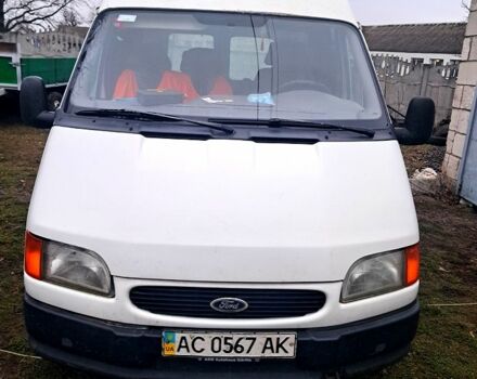 Белый Форд Транзит, объемом двигателя 2.5 л и пробегом 357 тыс. км за 2700 $, фото 1 на Automoto.ua