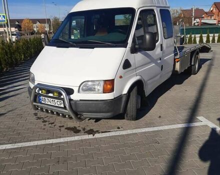 Белый Форд Транзит, объемом двигателя 2.5 л и пробегом 370 тыс. км за 8500 $, фото 1 на Automoto.ua