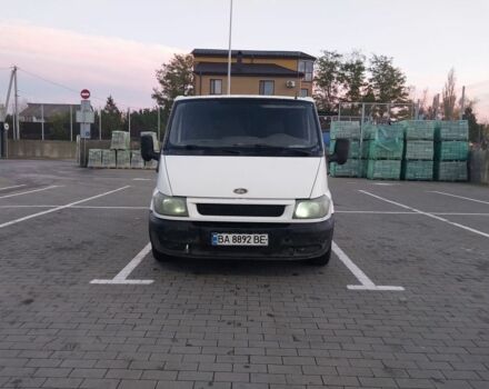 Білий Форд Транзит, об'ємом двигуна 2 л та пробігом 300 тис. км за 3750 $, фото 1 на Automoto.ua