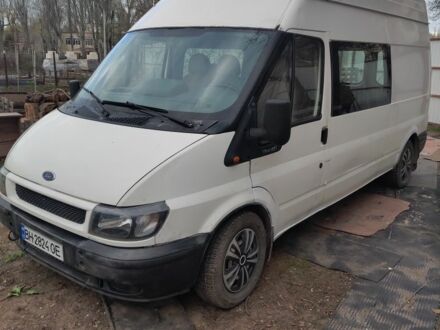Білий Форд Транзит, об'ємом двигуна 2.4 л та пробігом 350 тис. км за 5500 $, фото 1 на Automoto.ua