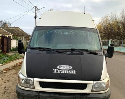 Белый Форд Транзит, объемом двигателя 2.4 л и пробегом 440 тыс. км за 4000 $, фото 1 на Automoto.ua