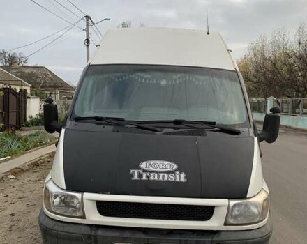 Белый Форд Транзит, объемом двигателя 2.4 л и пробегом 440 тыс. км за 4000 $, фото 1 на Automoto.ua