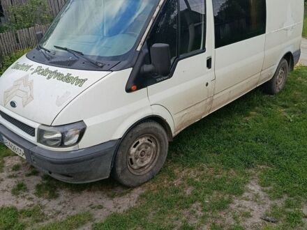 Білий Форд Транзит, об'ємом двигуна 2.4 л та пробігом 409 тис. км за 2500 $, фото 1 на Automoto.ua