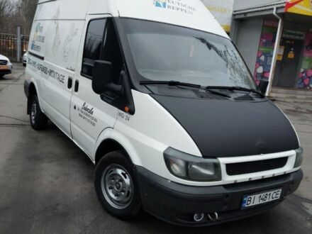 Білий Форд Транзит, об'ємом двигуна 2 л та пробігом 250 тис. км за 3950 $, фото 1 на Automoto.ua