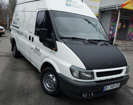 Белый Форд Транзит, объемом двигателя 2 л и пробегом 250 тыс. км за 3950 $, фото 1 на Automoto.ua