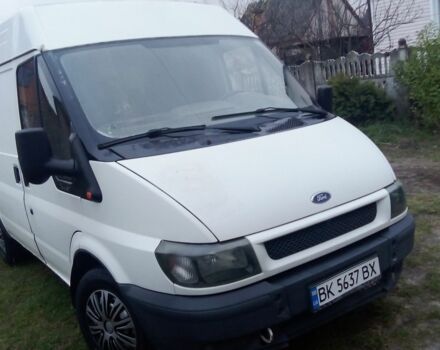 Белый Форд Транзит, объемом двигателя 2 л и пробегом 321 тыс. км за 2200 $, фото 1 на Automoto.ua