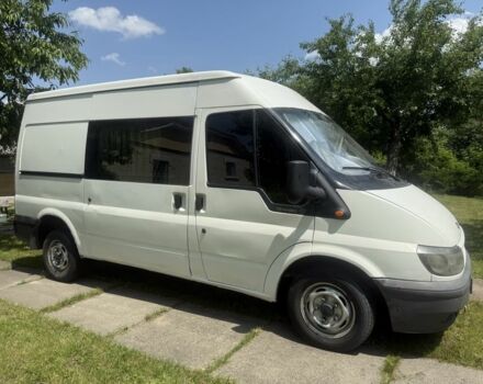 Белый Форд Транзит, объемом двигателя 2 л и пробегом 570 тыс. км за 4300 $, фото 1 на Automoto.ua