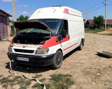 Белый Форд Транзит, объемом двигателя 2.4 л и пробегом 130 тыс. км за 1600 $, фото 1 на Automoto.ua
