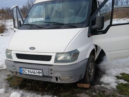 Белый Форд Транзит, объемом двигателя 2 л и пробегом 400 тыс. км за 2300 $, фото 1 на Automoto.ua