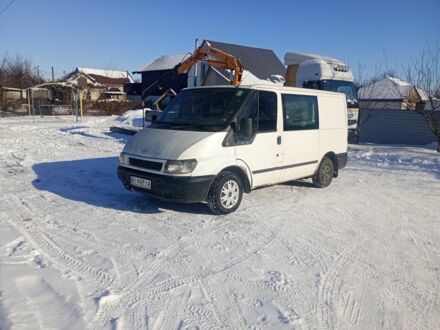 Білий Форд Транзит, об'ємом двигуна 2 л та пробігом 345 тис. км за 2200 $, фото 1 на Automoto.ua