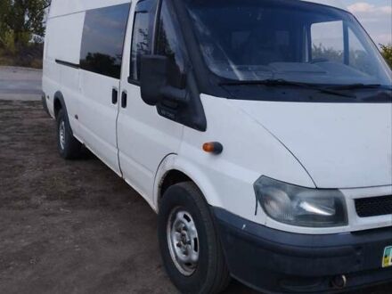 Белый Форд Транзит, объемом двигателя 2.4 л и пробегом 473 тыс. км за 5000 $, фото 1 на Automoto.ua