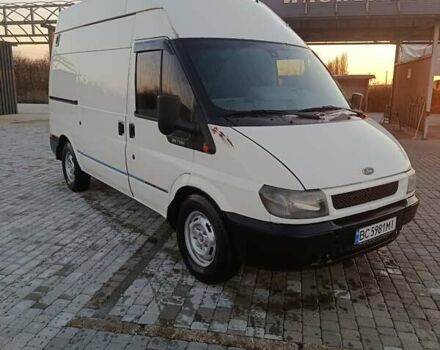 Белый Форд Транзит, объемом двигателя 2.4 л и пробегом 450 тыс. км за 3600 $, фото 1 на Automoto.ua