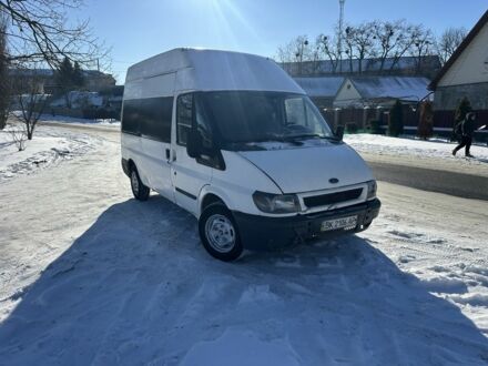 Белый Форд Транзит, объемом двигателя 2.4 л и пробегом 180 тыс. км за 3700 $, фото 1 на Automoto.ua