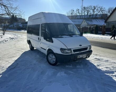 Белый Форд Транзит, объемом двигателя 2.4 л и пробегом 180 тыс. км за 3700 $, фото 1 на Automoto.ua