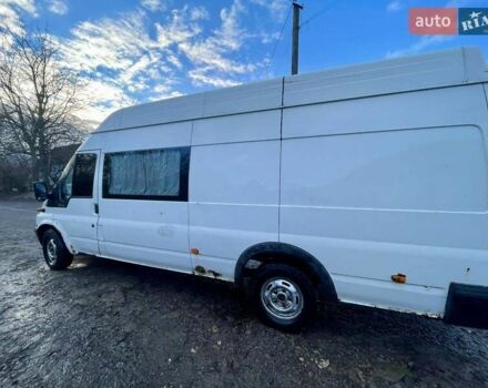 Белый Форд Транзит, объемом двигателя 2.4 л и пробегом 397 тыс. км за 3700 $, фото 1 на Automoto.ua