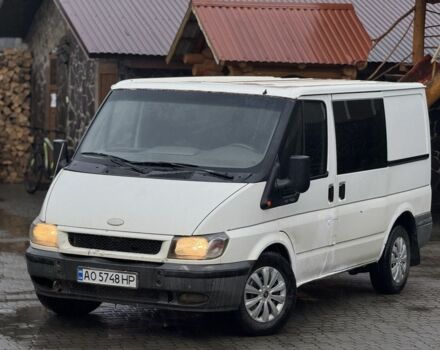 Белый Форд Транзит, объемом двигателя 2 л и пробегом 400 тыс. км за 2350 $, фото 1 на Automoto.ua