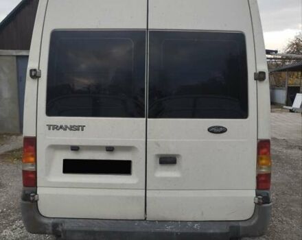 Белый Форд Транзит, объемом двигателя 2 л и пробегом 400 тыс. км за 5000 $, фото 1 на Automoto.ua