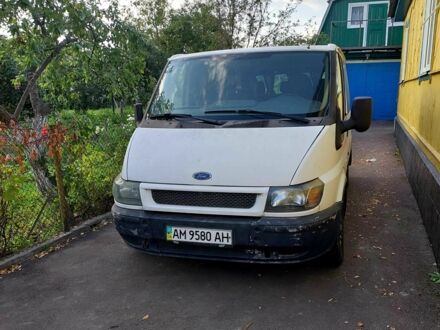Белый Форд Транзит, объемом двигателя 2 л и пробегом 487 тыс. км за 3000 $, фото 1 на Automoto.ua