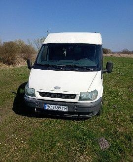 Белый Форд Транзит, объемом двигателя 2 л и пробегом 534 тыс. км за 4350 $, фото 1 на Automoto.ua