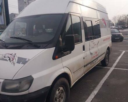 Белый Форд Транзит, объемом двигателя 2 л и пробегом 340 тыс. км за 5200 $, фото 1 на Automoto.ua