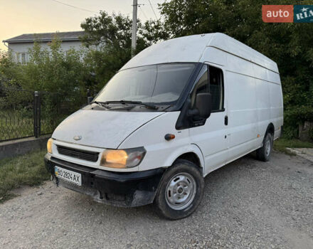 Білий Форд Транзит, об'ємом двигуна 2.4 л та пробігом 445 тис. км за 3800 $, фото 1 на Automoto.ua