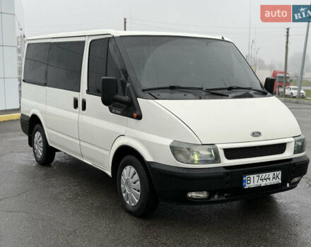 Белый Форд Транзит, объемом двигателя 2 л и пробегом 344 тыс. км за 7000 $, фото 1 на Automoto.ua