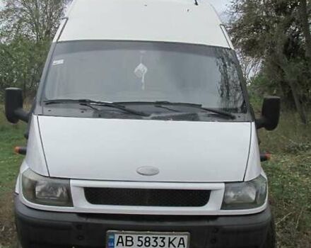 Белый Форд Транзит, объемом двигателя 2.4 л и пробегом 300 тыс. км за 6000 $, фото 1 на Automoto.ua