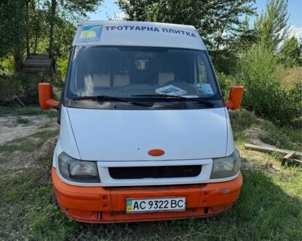 Белый Форд Транзит, объемом двигателя 2 л и пробегом 386 тыс. км за 3100 $, фото 1 на Automoto.ua