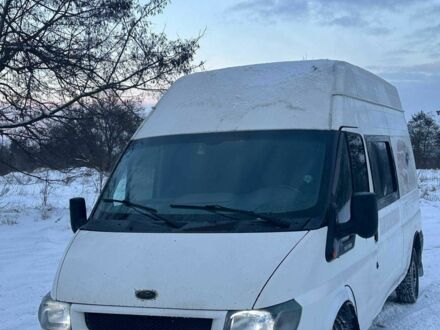 Белый Форд Транзит, объемом двигателя 2 л и пробегом 552 тыс. км за 3700 $, фото 1 на Automoto.ua