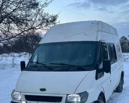 Белый Форд Транзит, объемом двигателя 2 л и пробегом 552 тыс. км за 3700 $, фото 1 на Automoto.ua