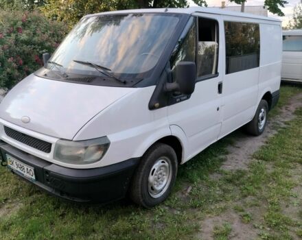Белый Форд Транзит, объемом двигателя 2 л и пробегом 450 тыс. км за 4300 $, фото 1 на Automoto.ua