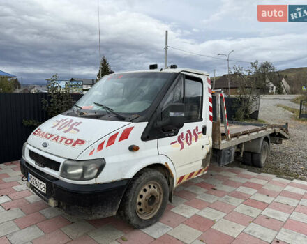 Белый Форд Транзит, объемом двигателя 2.4 л и пробегом 400 тыс. км за 6000 $, фото 1 на Automoto.ua