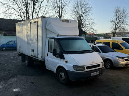 Белый Форд Транзит, объемом двигателя 2.4 л и пробегом 320 тыс. км за 7200 $, фото 1 на Automoto.ua