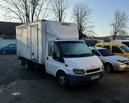 Белый Форд Транзит, объемом двигателя 2.4 л и пробегом 320 тыс. км за 7200 $, фото 1 на Automoto.ua