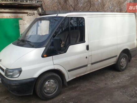 Белый Форд Транзит, объемом двигателя 2 л и пробегом 208 тыс. км за 3800 $, фото 1 на Automoto.ua